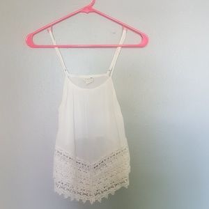 White Lace Cami